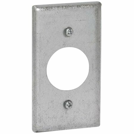 SOUTHWIRE Electrical Box Cover, Rectangular, Galvanized Steel G19320-UPC